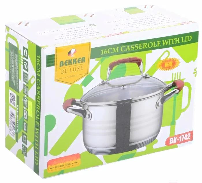 

Кастрюля Bekker De Luxe BK-1742, De Luxe BK-1742