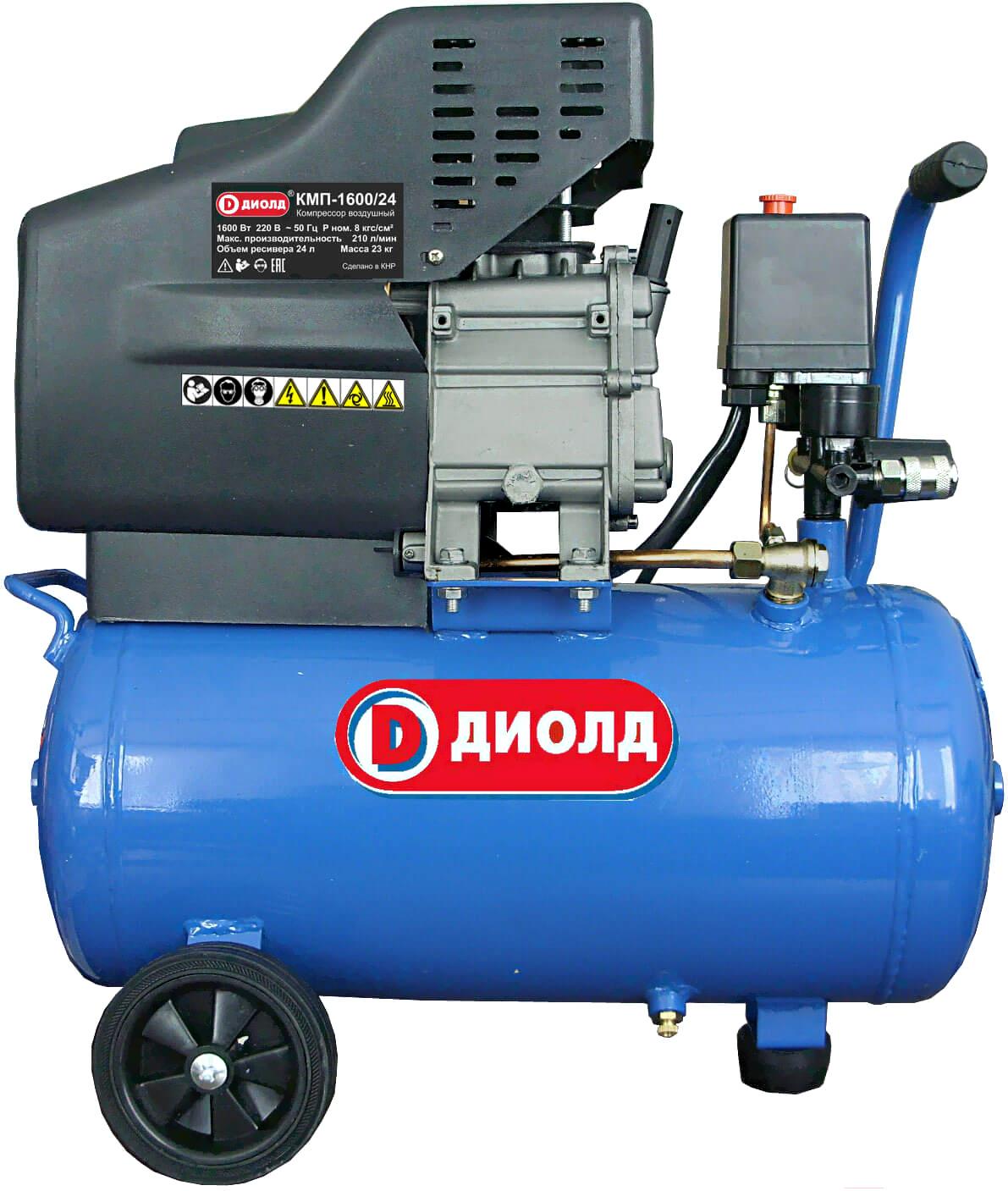 

Воздушный компрессор Диолд КМП-1600-24 (30031011), КМП-1600-24