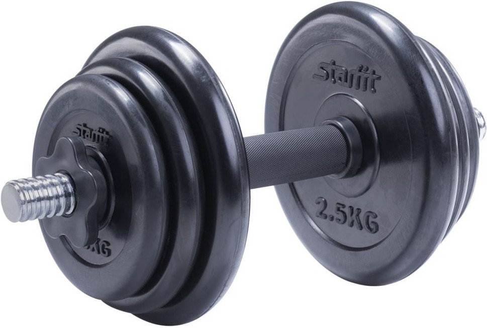 

Гантель разборная Starfit DB-702 10 кг, Гантель Starfit Гантель разборная DB-702 10кг