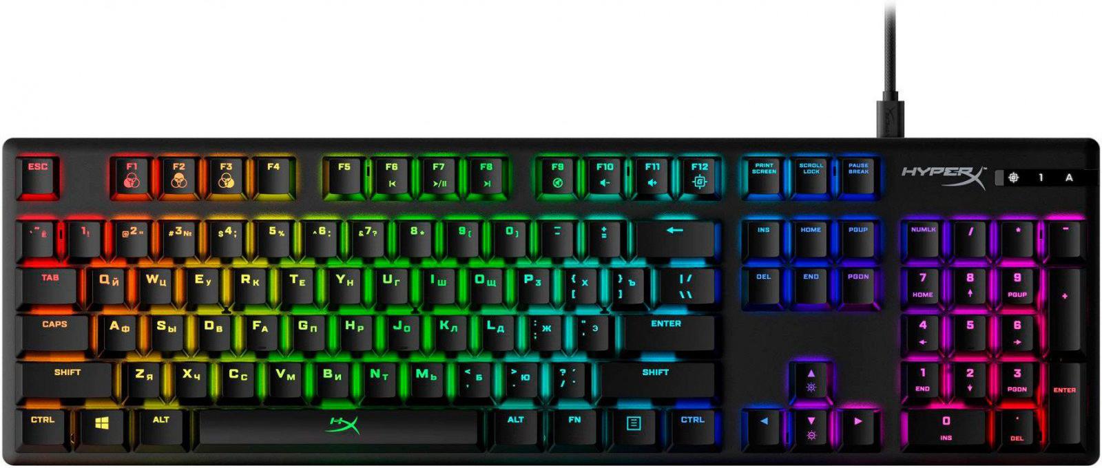 

Клавиатура HyperX Alloy Origins [HX-KB6RDX-RU], Alloy Origins