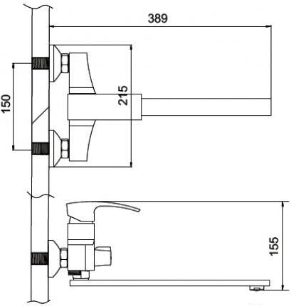 

Смеситель Gerhans K13114