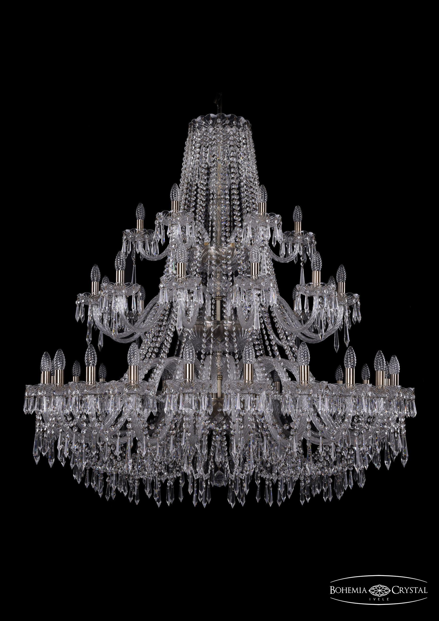

Подвесная люстра Bohemia Ivele Crystal 1403/24+12+6/460/3d/Pa