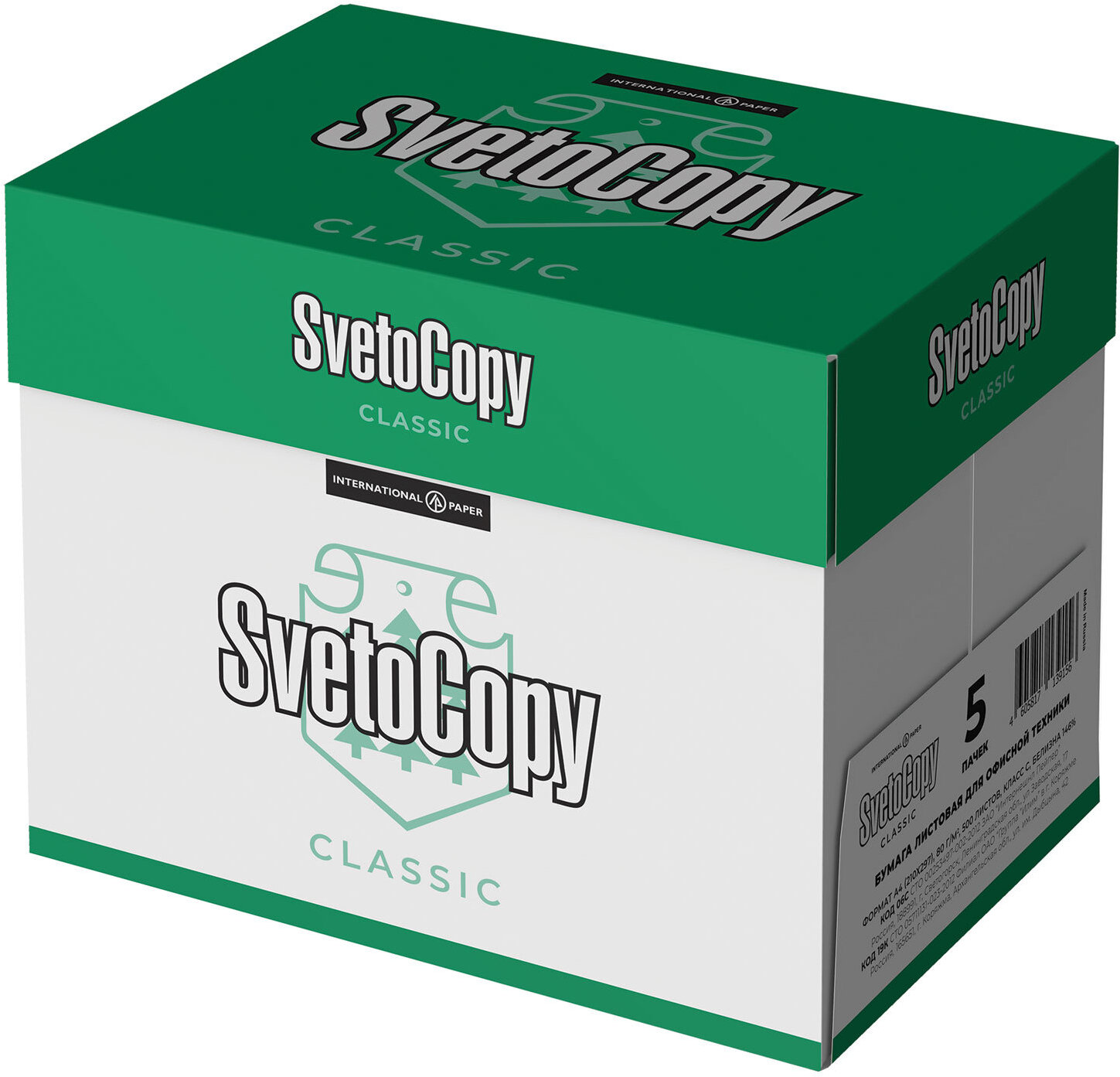 

Офисная бумага SvetoCopy Бумага SvetoCopy A4 500 листов, 80 г/м2, Бумага SvetoCopy A4 500 листов, 80 г/м2
