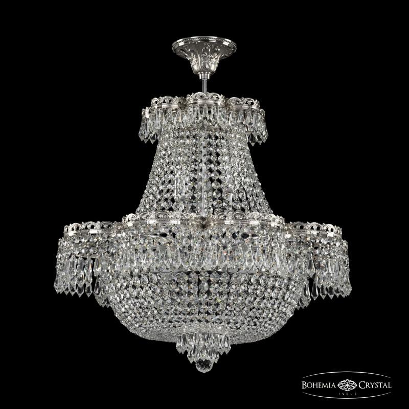 

Люстра на штанге Bohemia Ivele Crystal 19301/H1/55JB Ni