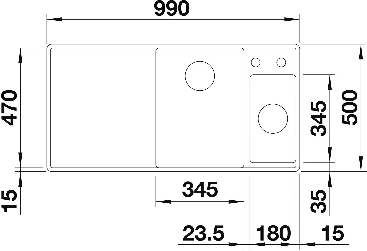 

Кухонная мойка Blanco AXIA III 6 S-F жасмин [524673], AXIA III 6 S-F