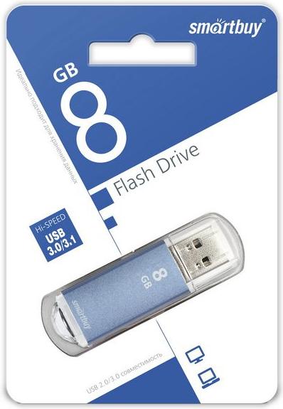 

Usb flash SmartBuy 8Gb Drive V-Cut Blue [SB8GBVC-B], 8Gb Drive V-Cut