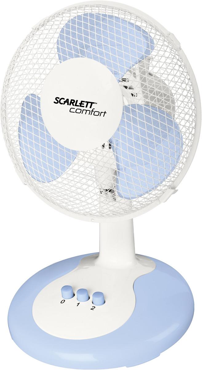 

Вентилятор Scarlett SC-DF111S06 синий, SC-DF111S06 настольный