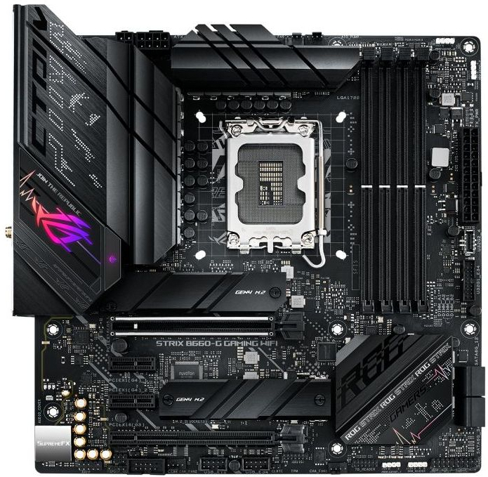 

Материнская плата ASUS ROG STRIX B660-G GAMING WIFI [90MB18Y0-M0EAY0], Материнская плата ASUS ROG STRIX B660-G GAMING WIFI