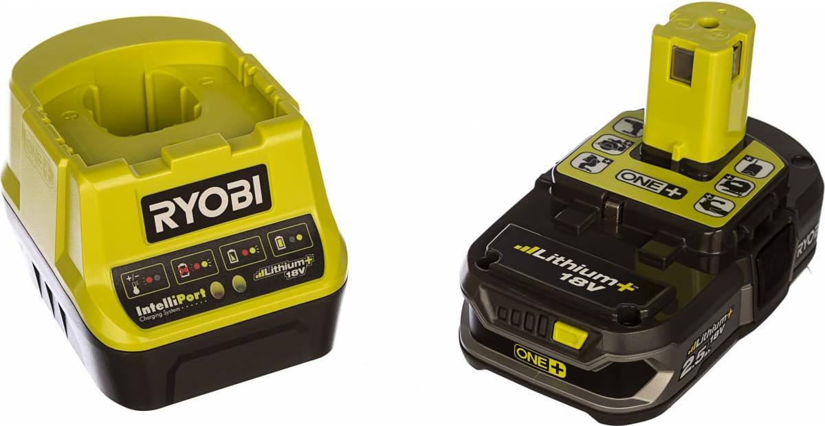 

Аккумулятор для электроинструмента Ryobi RC18120-125 One+ (5133003359), Аккумулятор с зарядным устройством Ryobi RC18120-125 ONE (5133003359)