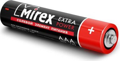 

Батарейка, аккумулятор, зарядное Mirex R03 AAA 4 шт [ER03-S4], Батарейка Mirex R03 AAA 4 шт ER03-S4