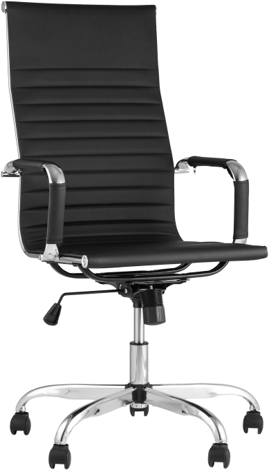 

Офисное кресло TopChairs City черный [D-101H BLACK], Кресло Stool Group TopChairs City (черный)