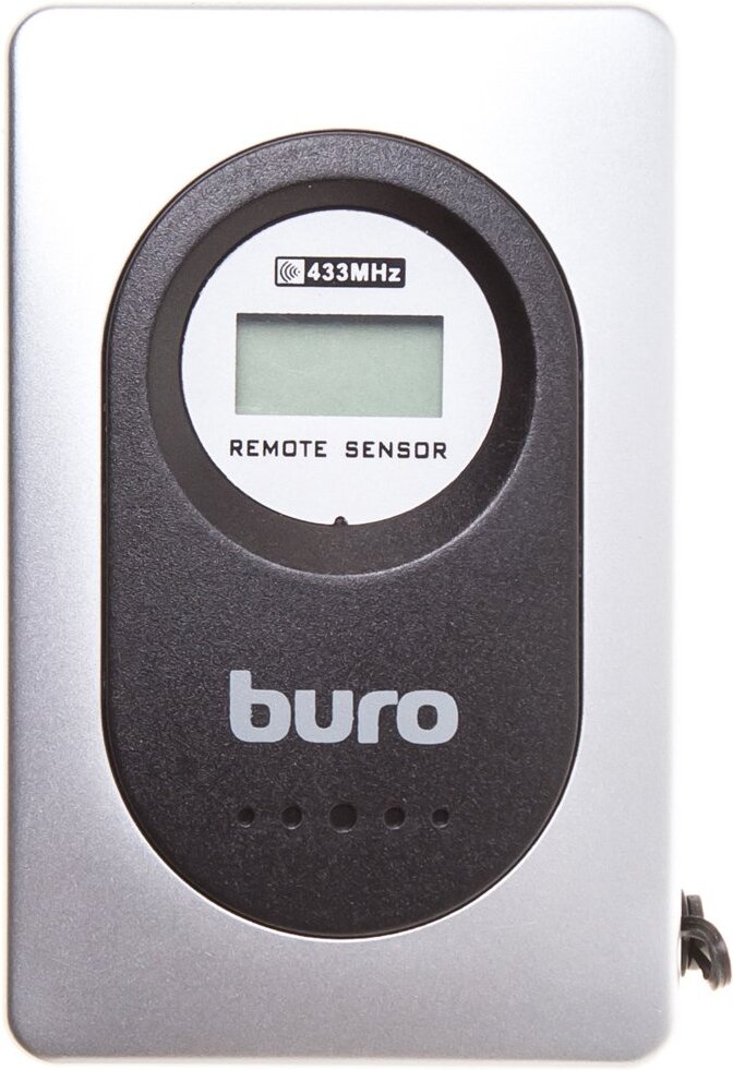 

Метеостанция Buro H209G серебристый/черный