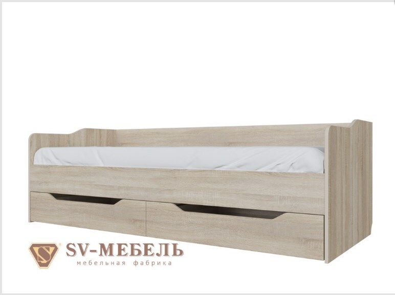 

Кровать SV-Мебель К №1 дуб сонома [00-00067693], Кровать-диван SV-Мебель К №1 (дуб сонома)