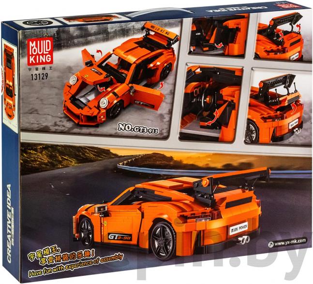 

Конструктор Mould King Автомобиль Porsche GT3 RS [13129], Автомобиль Porsche GT3 RS