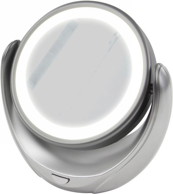 

Зеркало косметическое Marta MT-2653 серый жемчуг, MT-2653