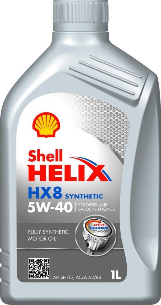 

Моторное масло Shell HELIX HX8 5W-40 1л (550052794)