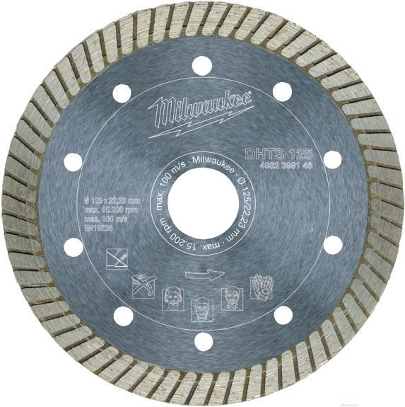 

Алмазный диск Milwaukee DHTS 125 [4932399146], Алмазный диск Milwaukee DHTS 125 4932399146