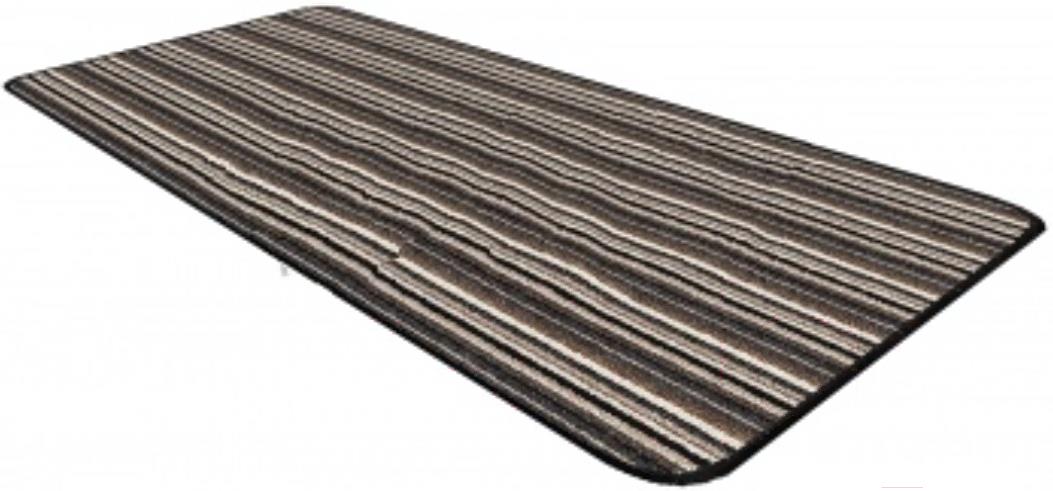

Коврик для ванной комнаты Shahintex PP Loop 57x120 коричневый, PP Loop 57x120
