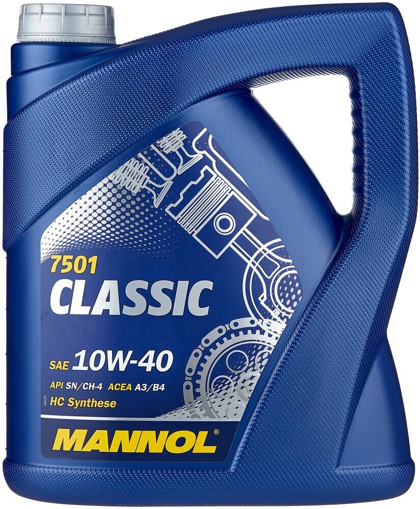 

Моторное масло Mannol Classic 10W40 4л [MN7501-4], Моторное масло Mannol Classic 10W40 SN/CF 4л MN7501-4