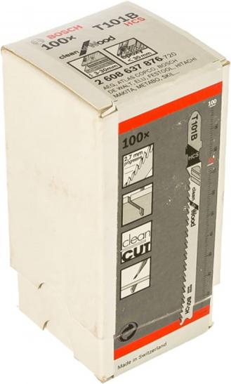 

Полотно для пилы Bosch Clean for Wood 100 шт [2.608.637.876], Clean for Wood 100 шт