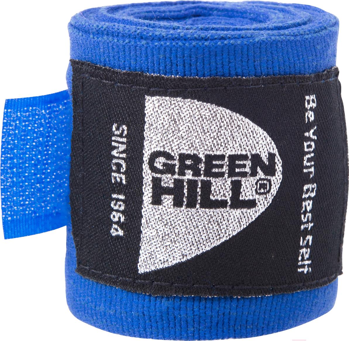 

Боксерский бинт Green Hill BP-6232c синий, BP-6232c