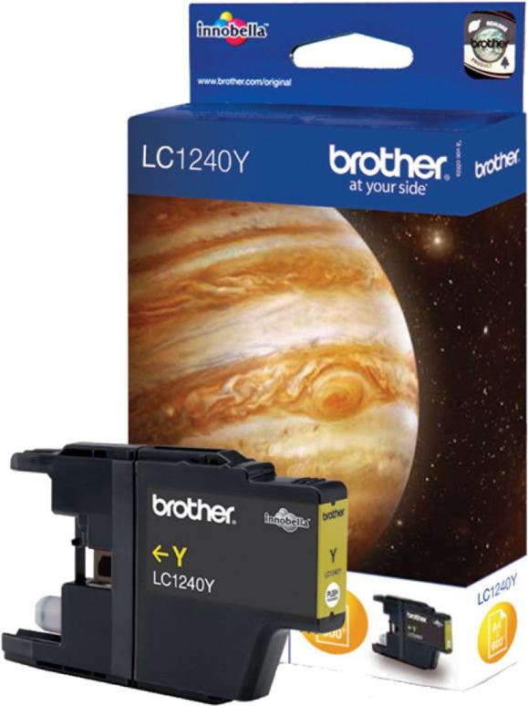 

Картридж для струйного принтера Brother LC1240Y, LC1240Y