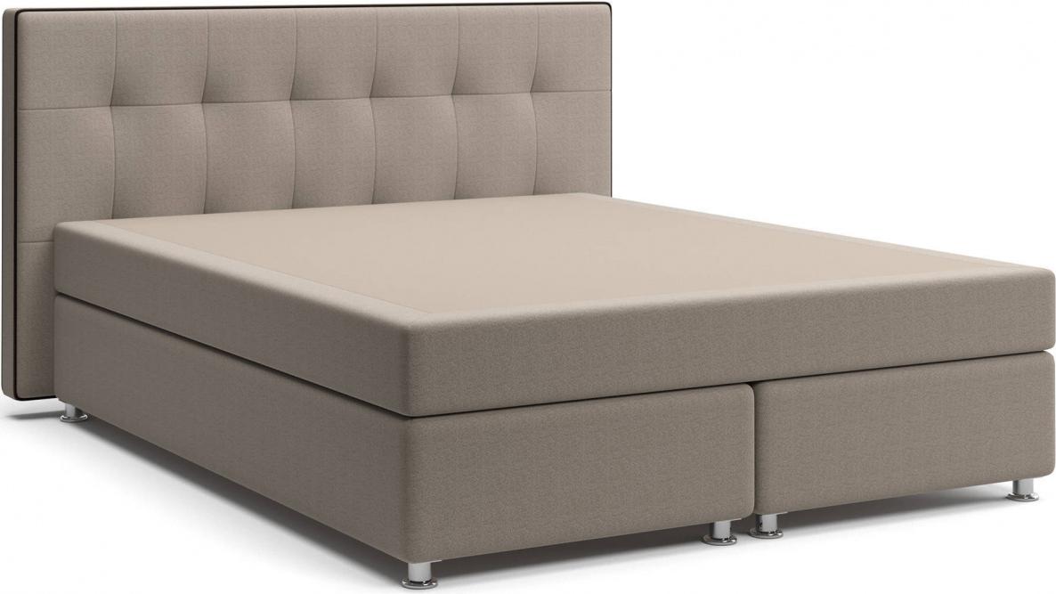 

Кровать Stolline Николетт Box Spring с матрасом бежевый [2018030240536], Николетт (24) - 3 - 1Б 1,6 Mika 10/Kolej 536 с матрасом