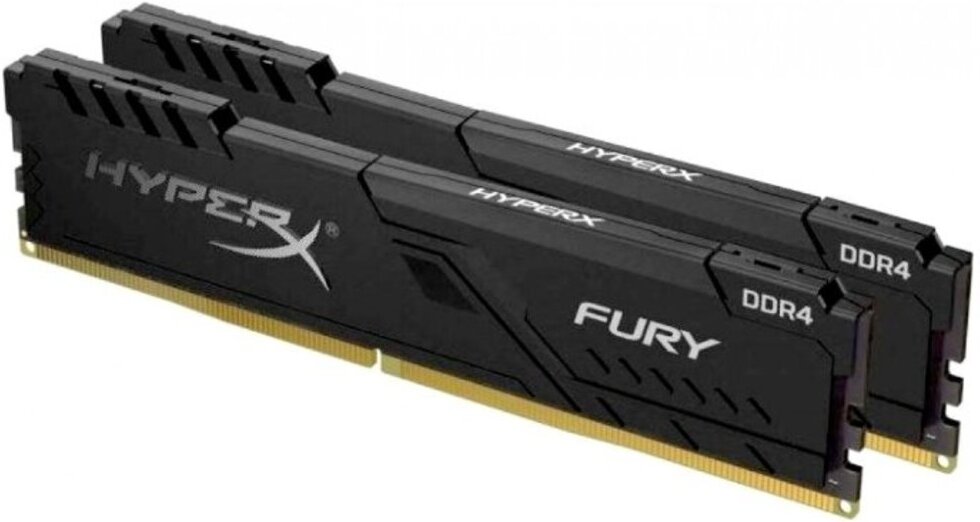 

Оперативная память Kingston DDR 4 DIMM 32Gb PC24000 3000Mhz [HX430C16FB4K2/32], Оперативная память Kingston HyperX Fury HX430C16FB4K2/32