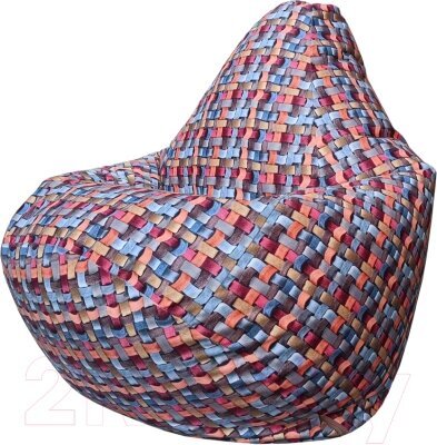 

Бескаркасное кресло Flagman Груша Мега Tissage 02 [Г3.5-163], Бескаркасное кресло Flagman Груша Мега Г3.5-163 Tissage 02