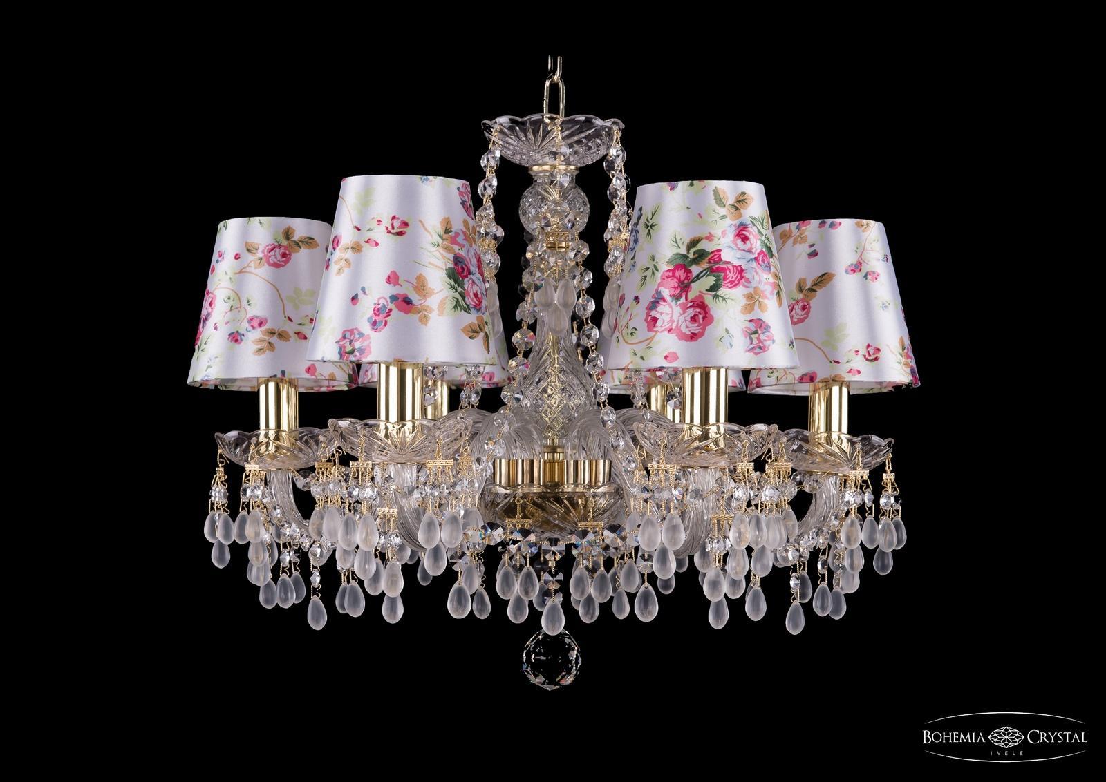 

Подвесная люстра Bohemia Ivele Crystal 1410/6/160 G V0300 SH28