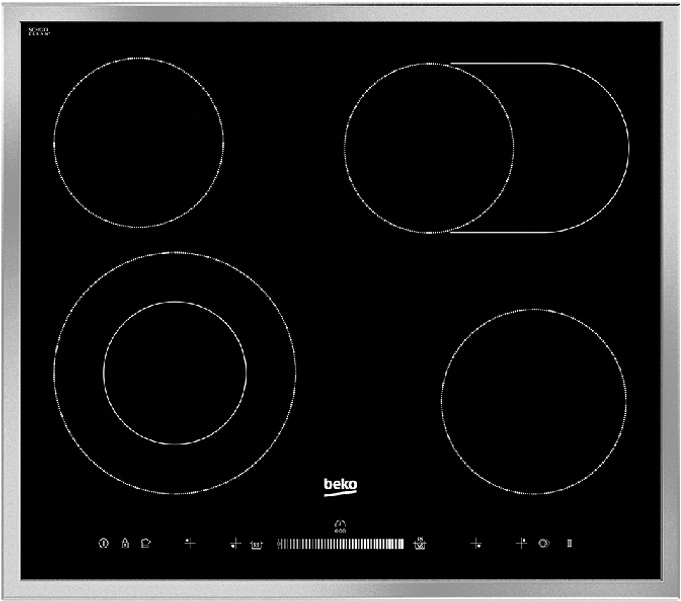 

Варочная панель BEKO HIC 64503 TX, Варочная панель Beko HIC 64503 TX