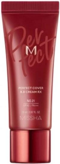 

Тональные средства и пудры Missha BB-крем M Perfect Cover SPF42/PA+++ No.27 20мл, Тональный крем Missha BB-крем M Perfect Cover SPF42/PA+++ No.27 20мл