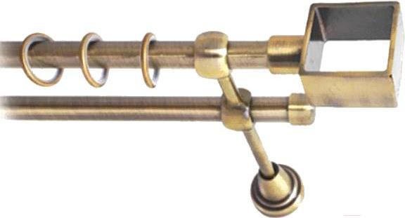 

Карниз Lm Decor Куб 177 2р гладкий 3.2м антик, Куб 177 2р гладкий 16мм 3.2м