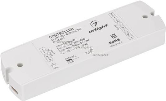 

Arlight Контроллер SMART-K14-MULTI (12-24V, 5x4A, RGB-MIX) [023822], Контроллер SMART-K14-MULTI (12-24V, 5x4A, RGB-MIX)