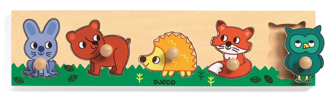 

Развивающая игрушка Djeco Рамка-вкладка Лес [01119], Рамка-вкладка Лес