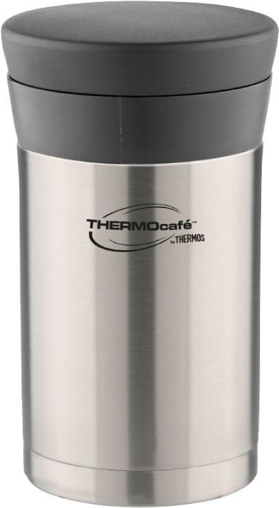 

Термос Termocafe DFJ-500 food flask 0.5 л стальной/черный [868169], DFJ-500 food flask 0.5 л