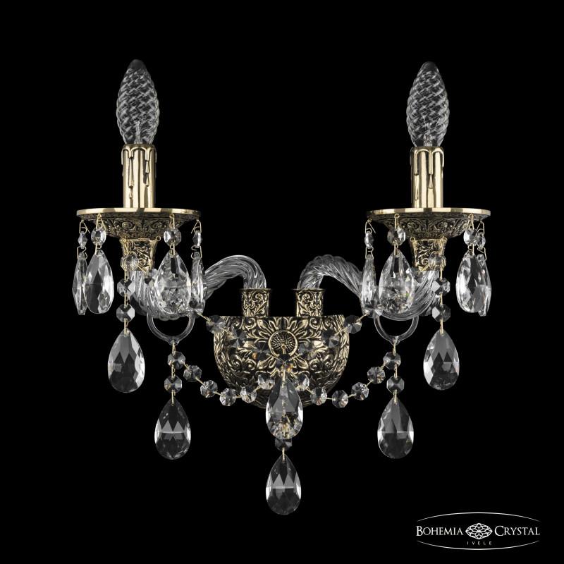 

Бра Bohemia Ivele Crystal хрустальная [16115B/2/165 GB], хрустальная