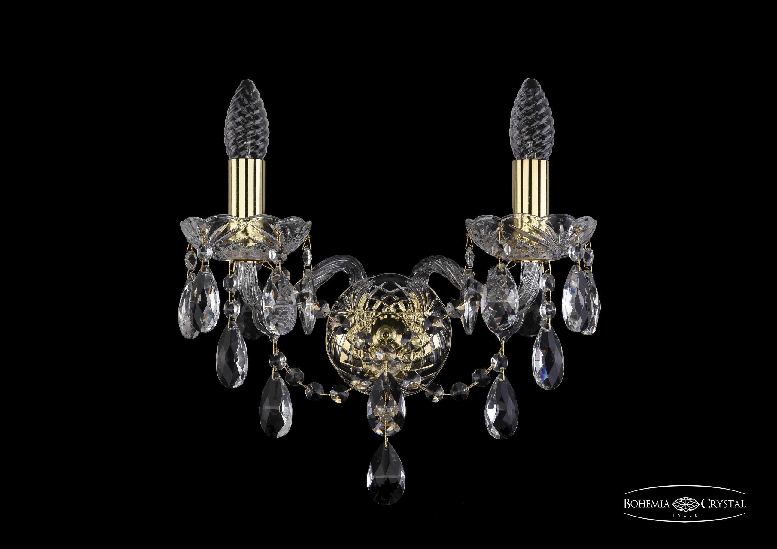 

Бра Bohemia Ivele Crystal 1415B/2/141/G
