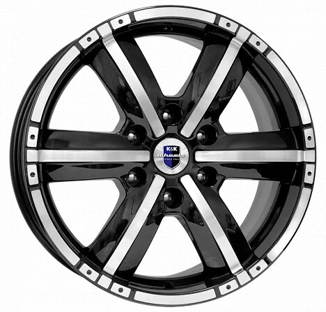 

Автомобильные диски KK Окинава 18x8 6x139.7мм DIA 106.1мм ET 25мм Алмаз черный