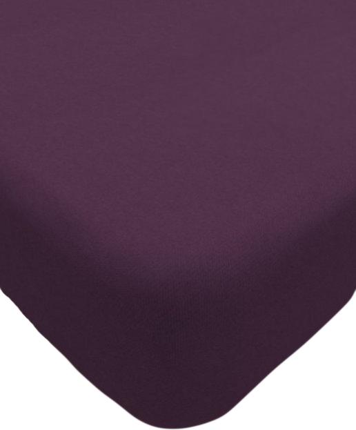 

Простыня Lovkis Home Трикотаж 90x200x20 баклажан, Трикотаж 90x200x20
