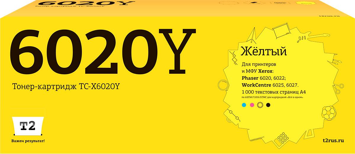 

Картридж T2 TC-X6020Y Yellow, TC-X6020Y