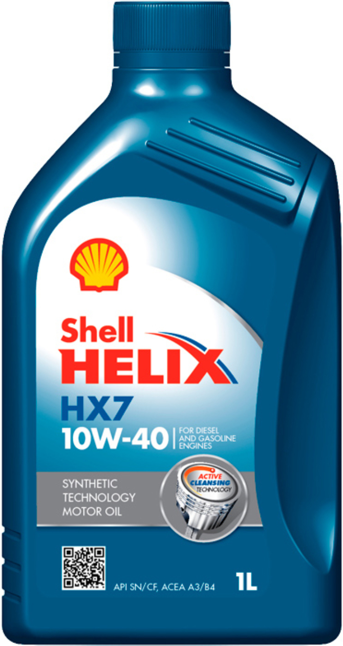 

Моторное масло Shell HELIX HX7 10W-40 1л (550051574)