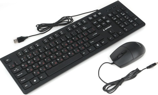 

Комплект клавиатура и мышь Gembird KBS-9050