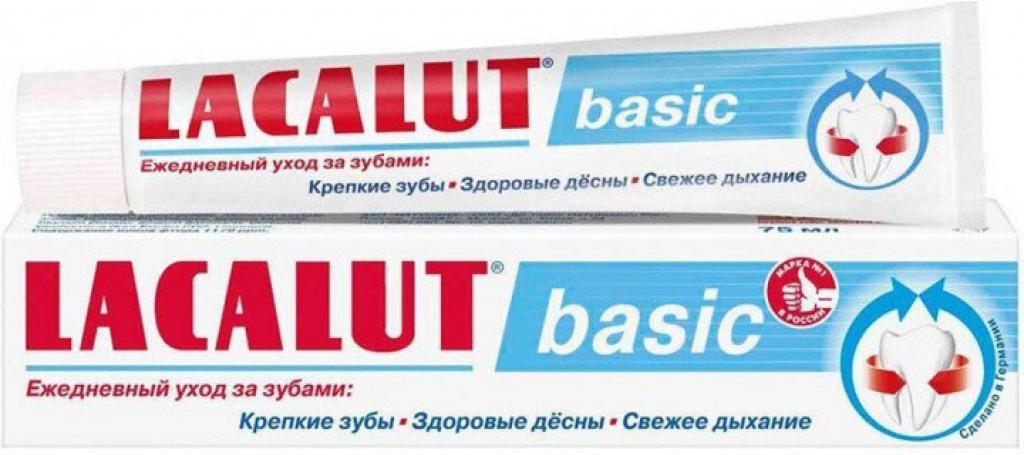 

Зубная паста Lacalut Basic 75мл