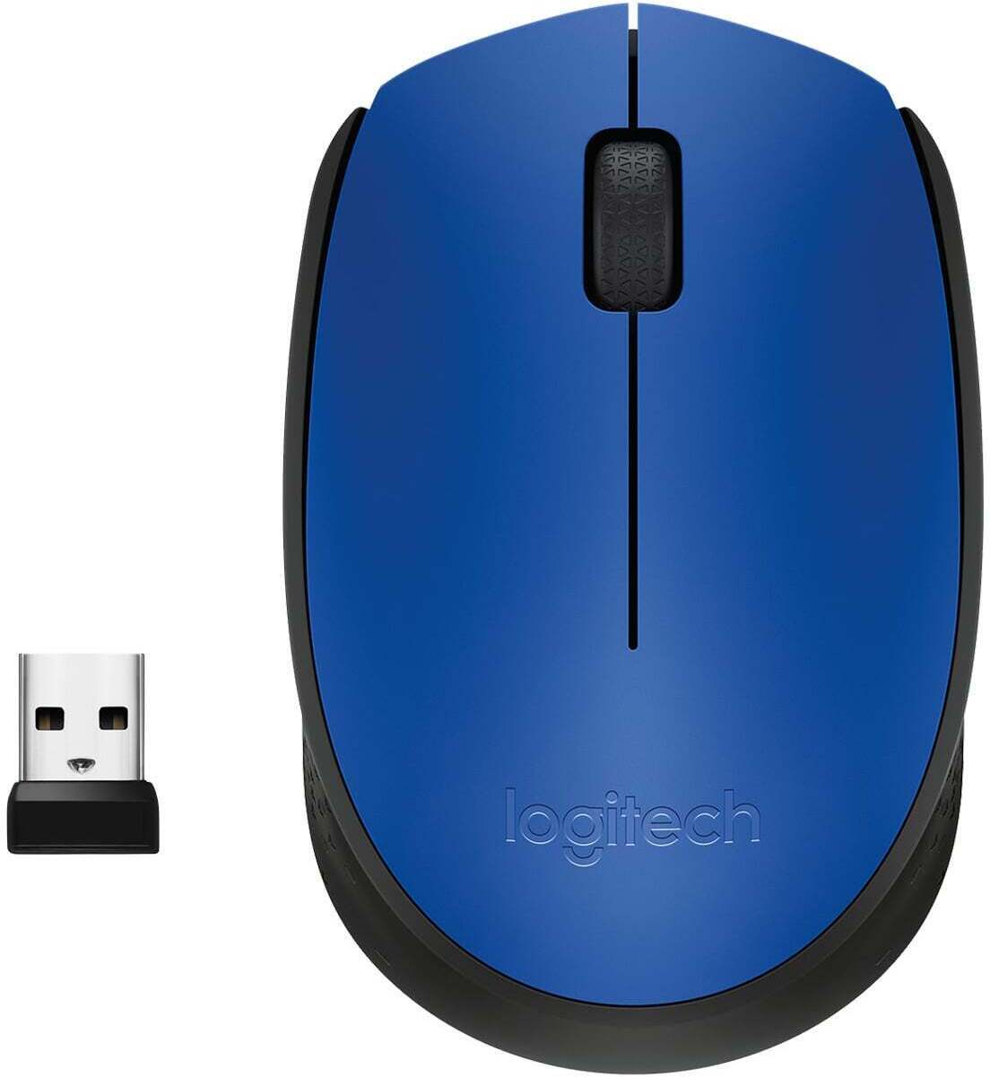 

Мышь Logitech M171 Wireless Mouse синий/черный [910-004640], Мышь Logitech M171 Blue (910-004640)