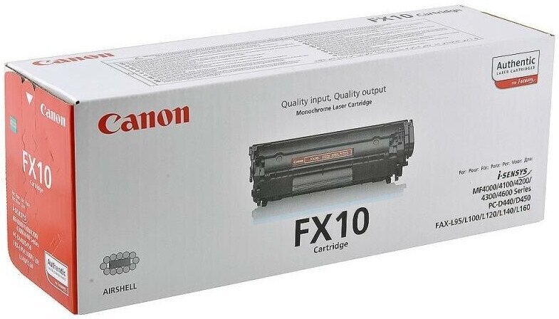 

Картридж для принтера Canon FX-10, Картридж Canon FX-10 0263B002