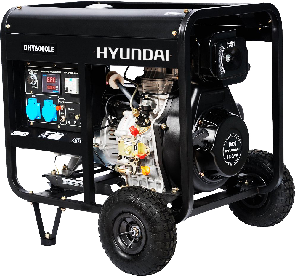 

Генератор дизельный Hyundai DHY 6000LE