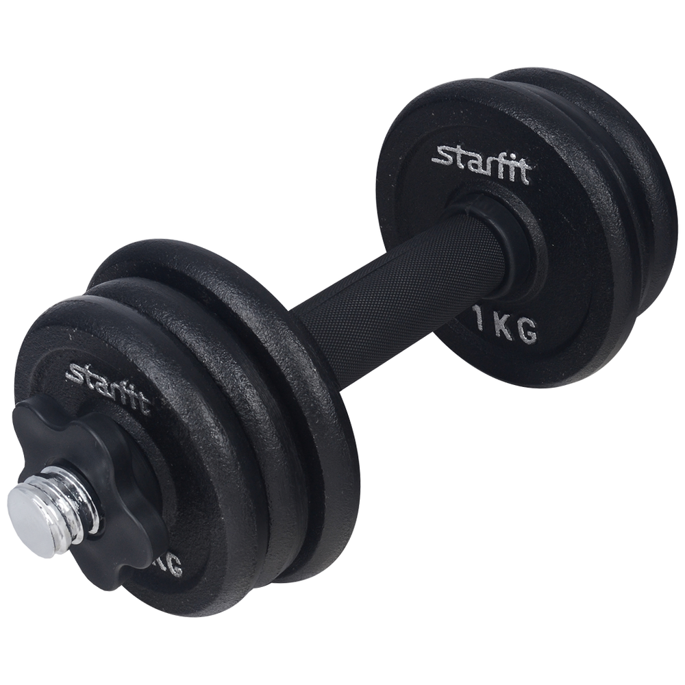 

Гантель разборная Starfit DB-703 6 кг, Гантель Starfit Гантель разборная DB-703 6кг