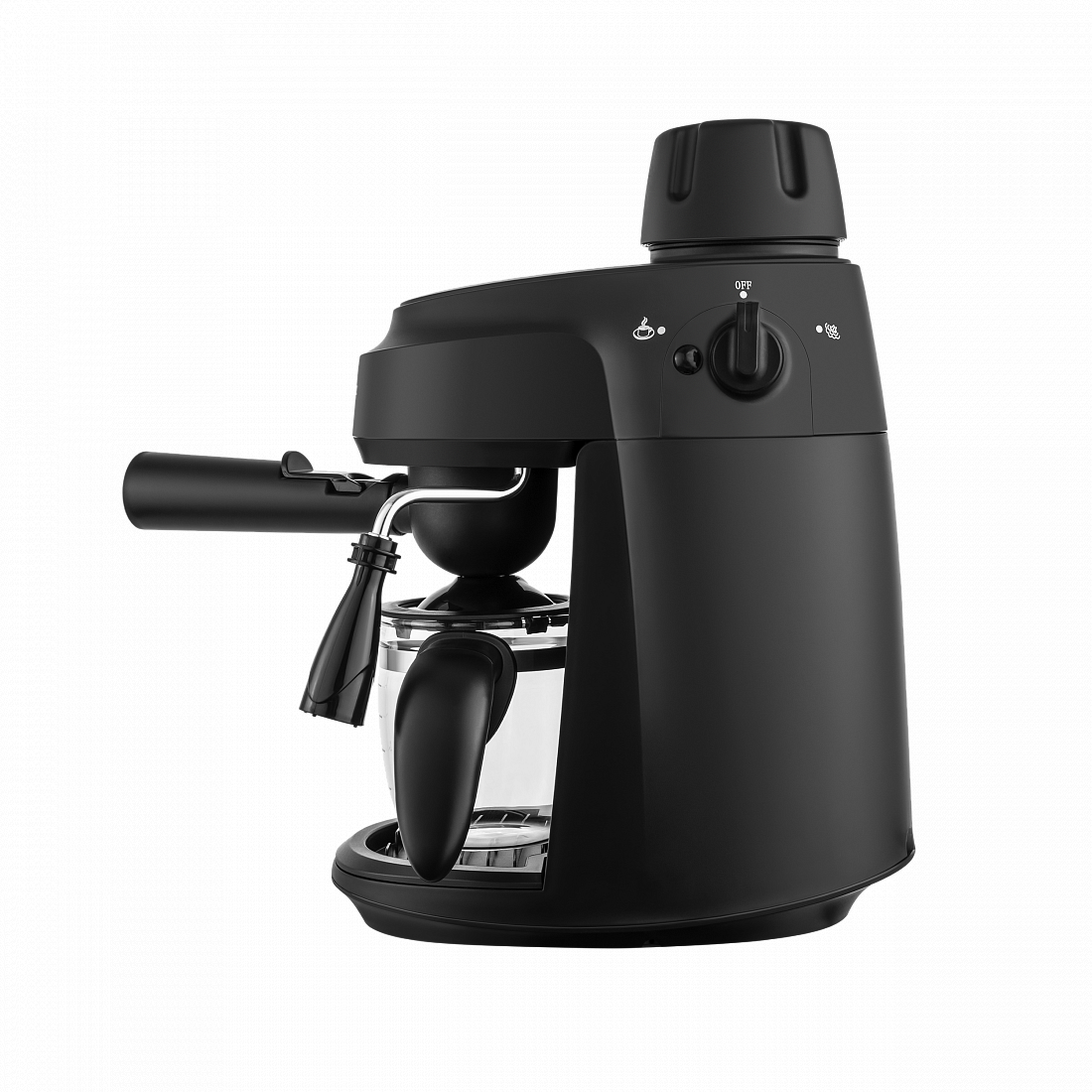 

Кофемашина Maunfeld MF-733BK, Рожковая бойлерная кофеварка MAUNFELD MF-733BK