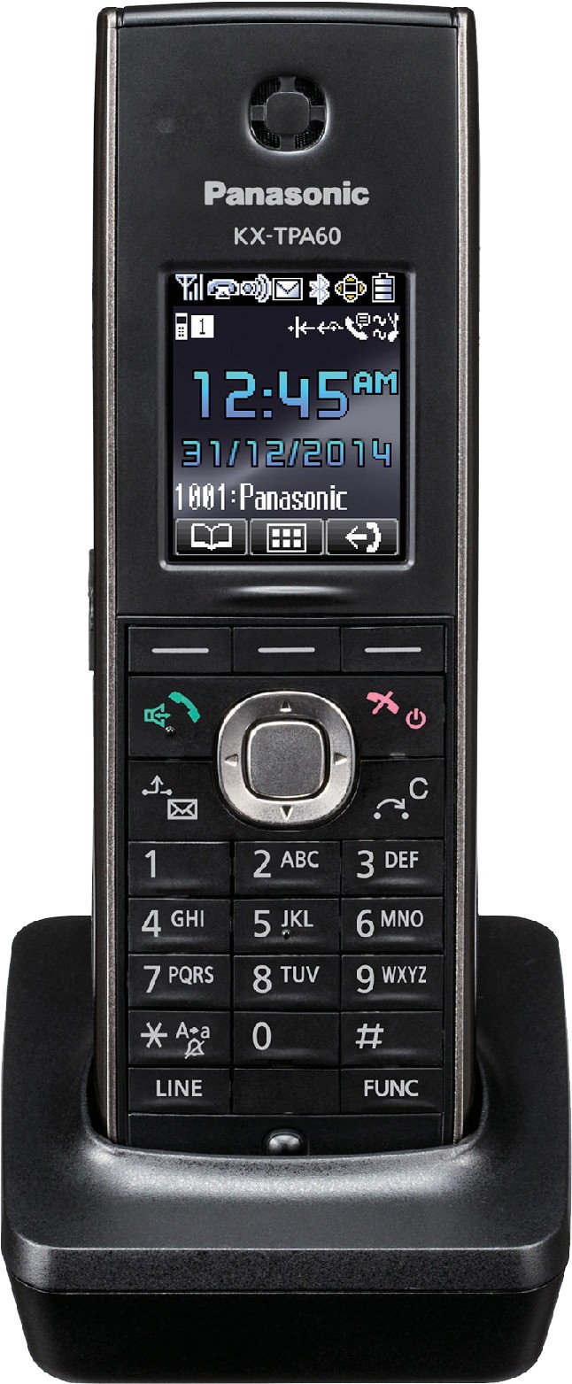 

IP-телефон Panasonic KX-TGP600RUB, Телефон IP Panasonic KX-TGP600RUB черный